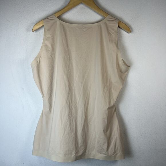 Spanx Women's xl 1x Thinstincts 2.0 Compression Tank Top Soft Nude body briefer - Picture 4 of 9